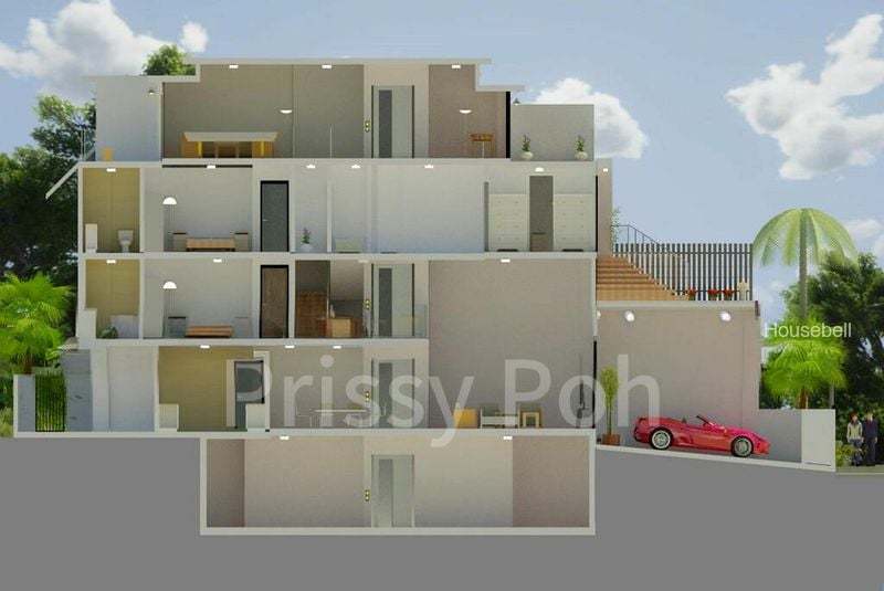 Lucky Hill, S$ 7,200,000, 2,537 sqft, 有地 - Corner Terrace