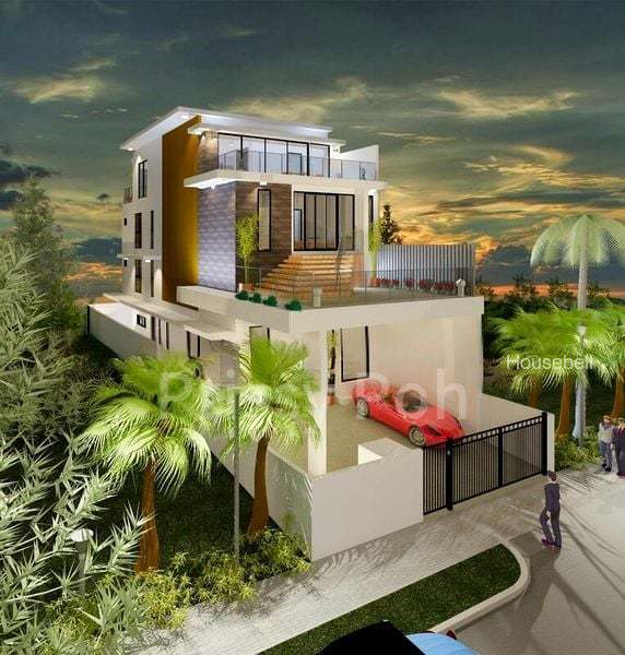 Lucky Hill, S$ 7,200,000, 2,537 sqft, 有地 - Corner Terrace