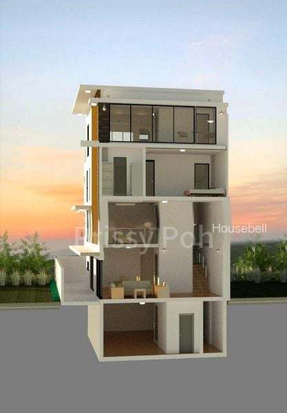 Lucky Hill, S$ 7,200,000, 2,537 sqft, 有地 - Corner Terrace