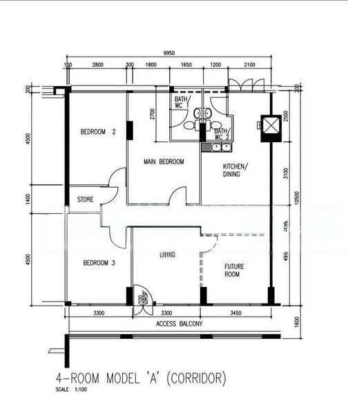 272 Bishan Street 24, S$ 798,000, 1,119 sqft, 组屋 - 4 A