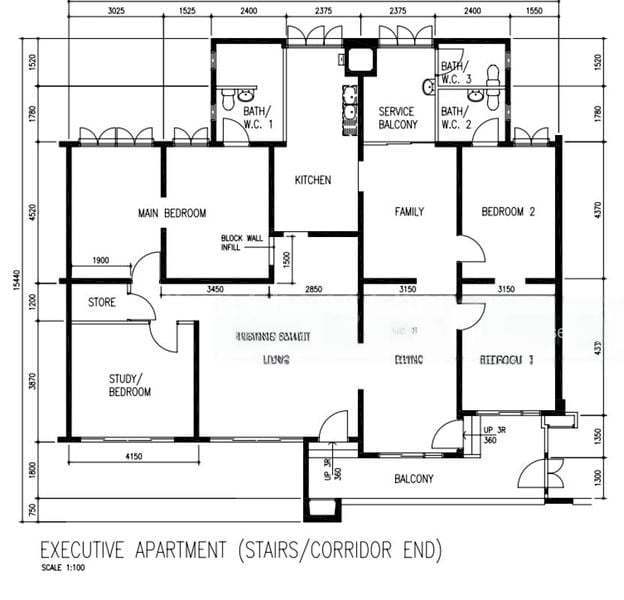 351 Woodlands Avenue 1, S$ 800 /月, 70 sqft, 组屋 - 5 I