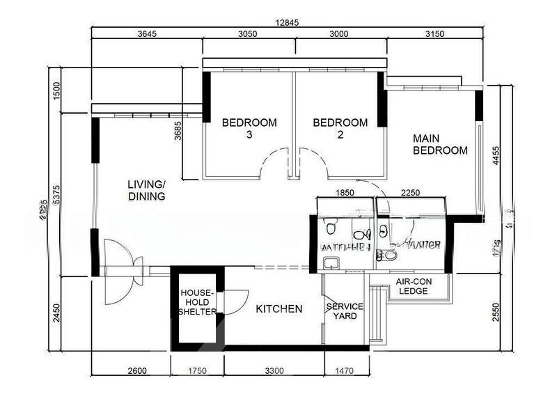 229B Sumang Lane, S$ 678,000, 1,001 sqft, 组屋 - 4 A