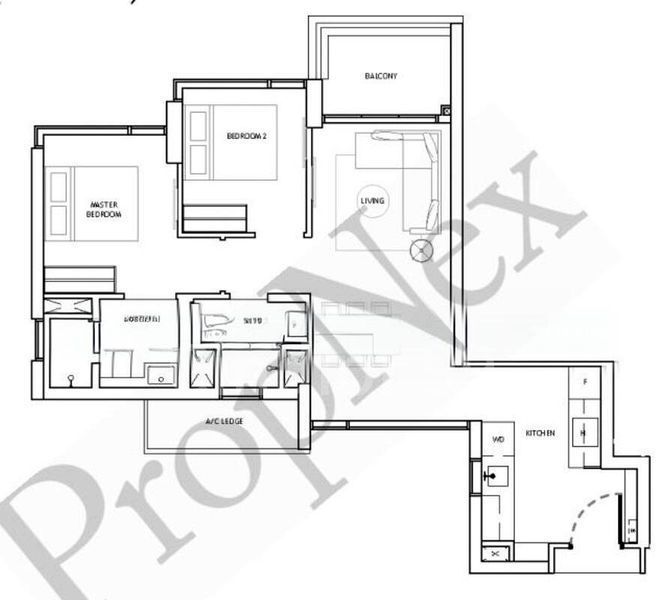 The Landmark, S$ 5,000 /mo, 764 sqft, Condos - Condominium