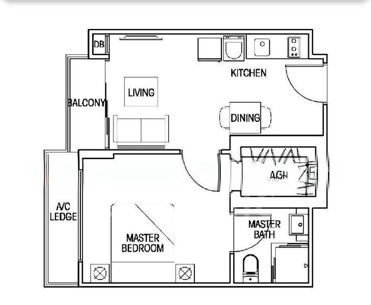 D'Weave, S$ 750,000, 420 sqft, Condos - Condominium