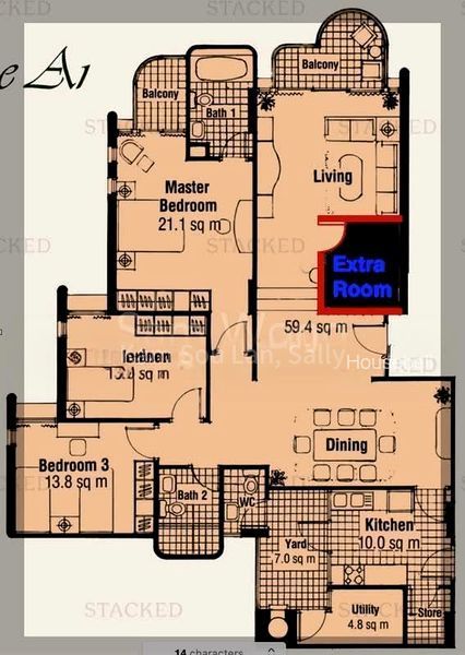 4 Bed Condo for Rent in  Cashew Heights Condominium(7)