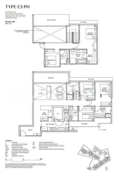 Terra Hill, S$ 4,738,000, 2,164 sqft, 公寓 - Condominium
